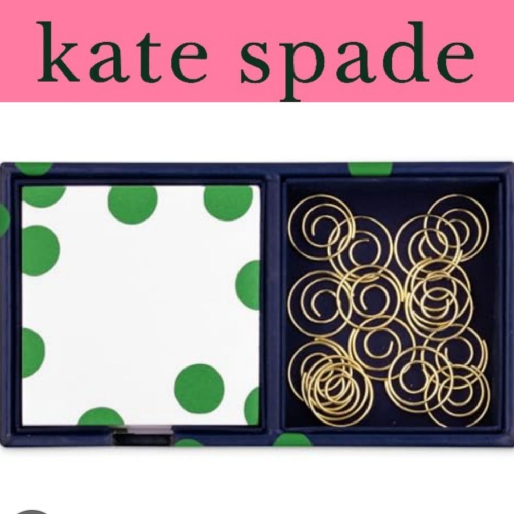 Kate Spade New York Sonnet Dot Desk Organizer Tray‎